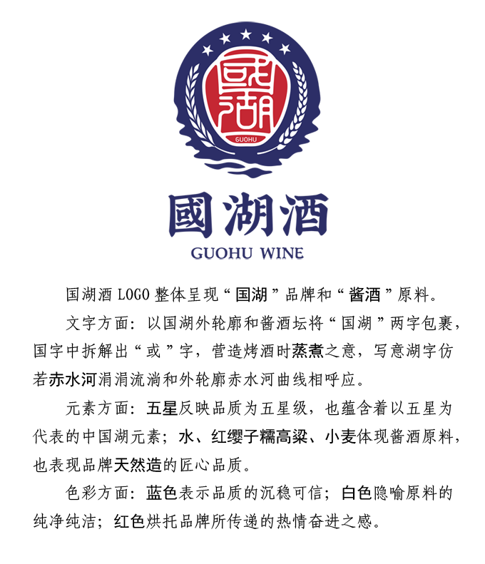 国湖酒LOGO释义